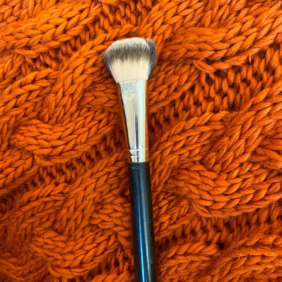 MAC Cosmetics Other - MAC 128 brush foundation used synthetic natural duo blush contouring concealer